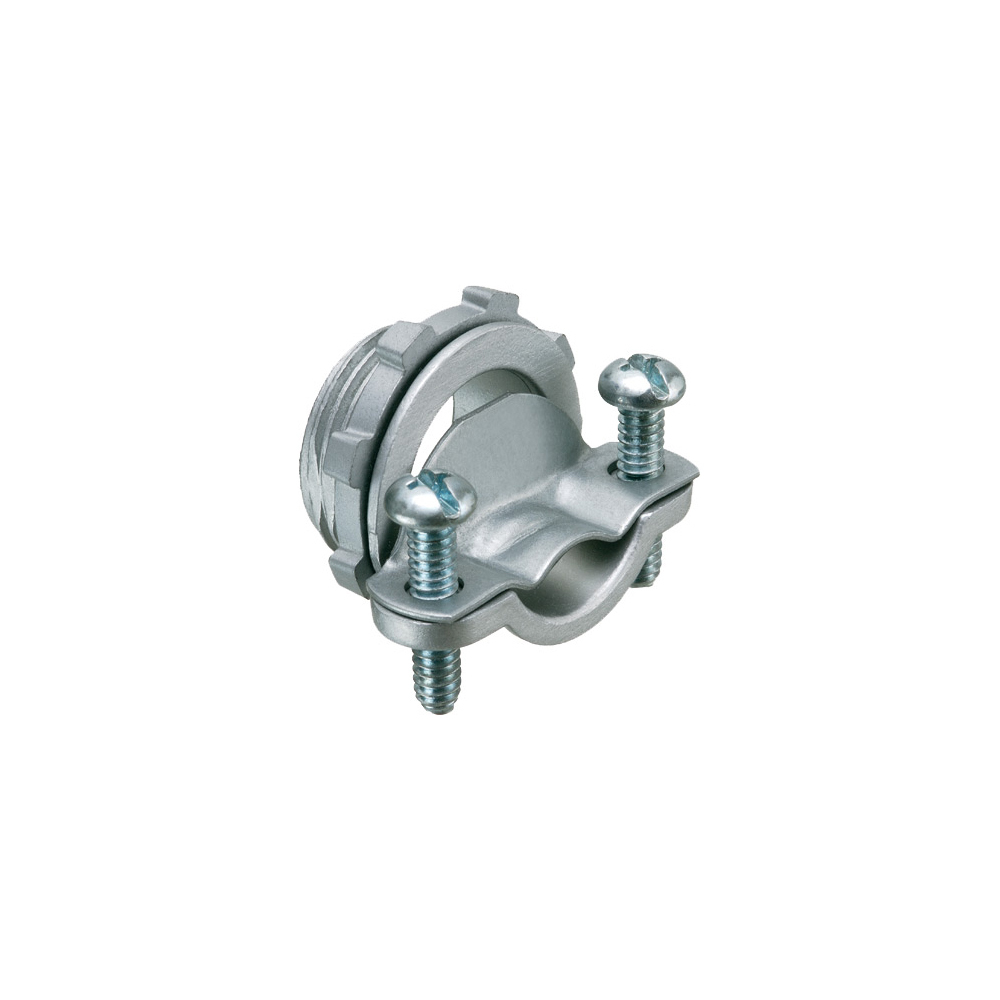 1" Knockout handles up to 3 NM cables and service entrance cables. 2 Screw clamp type.