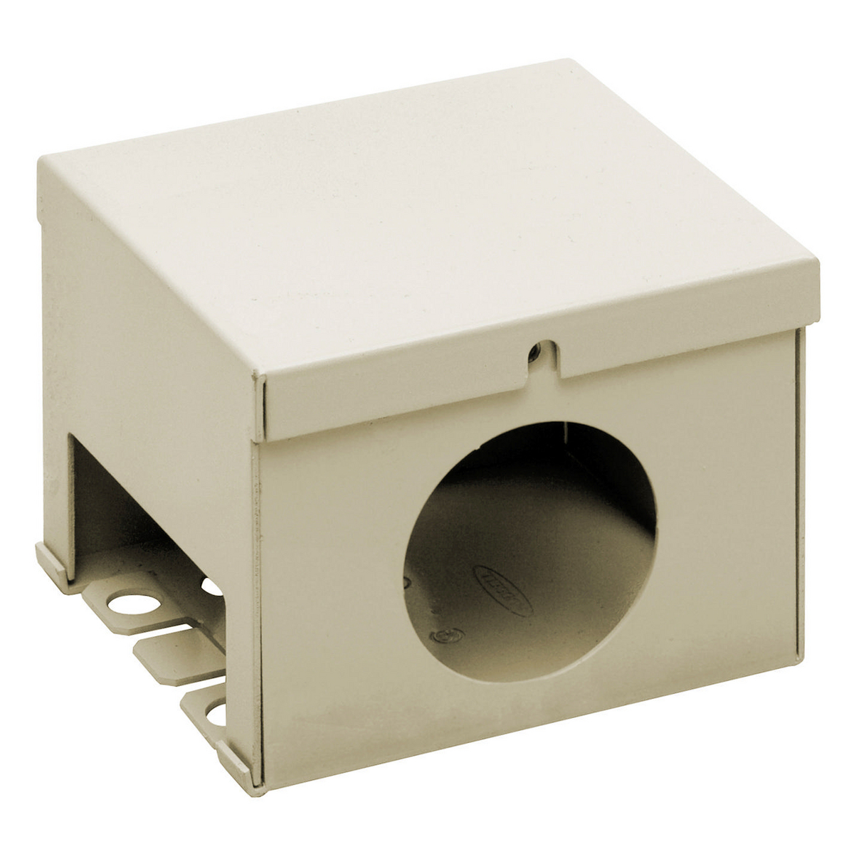 Metal Raceway, Entrance End, Full Sized, HBL2400 Series, Ivory