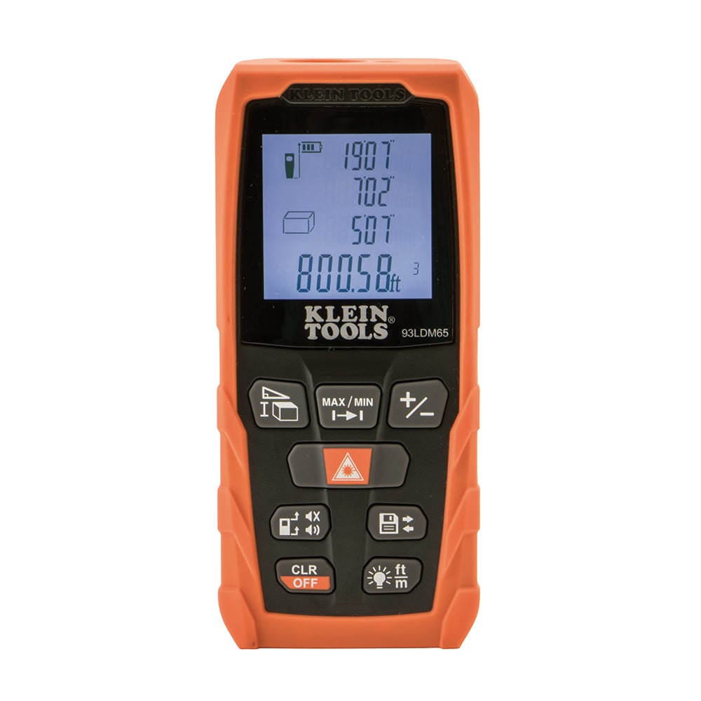 Laser Distance Measurer 98-Foot, Measures up to 98-Foot (30 m) in distance with an accuracy of plus or minus 1/16-Inch (1.6 mm)