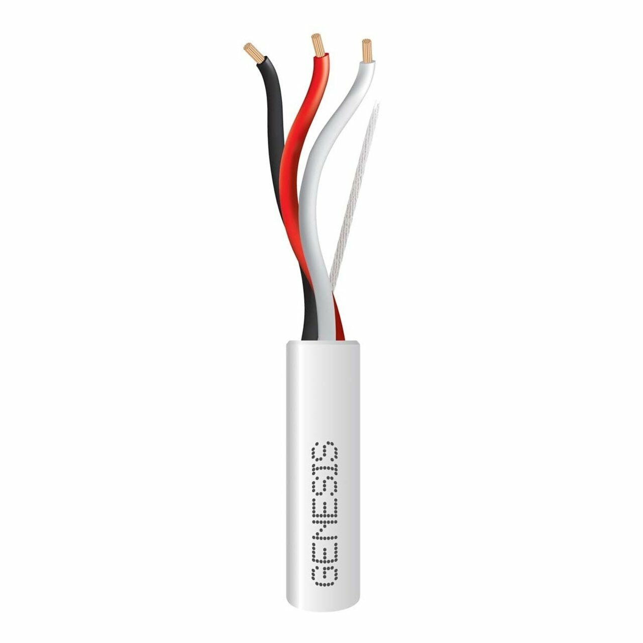 18/3 STRANDED CABLE - 1000 FT PULL BOX - WHITE