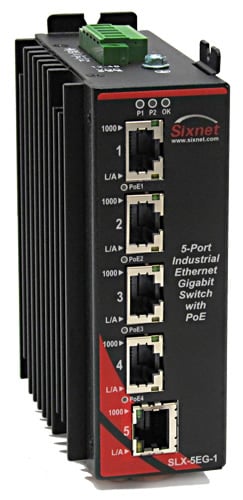 SLX-5EG Unmanaged Gigabit Ethernet PoE Switch