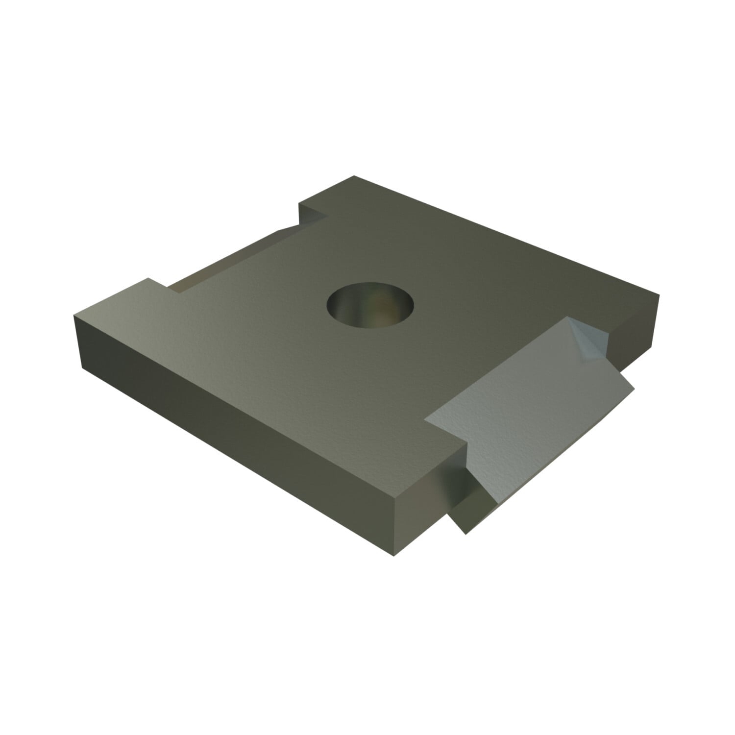 UNISTRUT FITTING, 1-5/8"x 1/4"x 1-5/8", EG