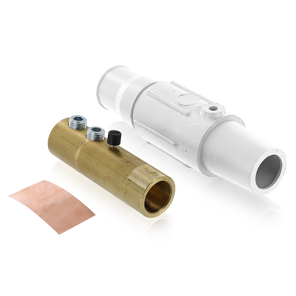 17 Series Taper Nose, Female, Plug, Detachable, 250-350MCM Awg, Industrial Grade, Cam-Type Connector, White