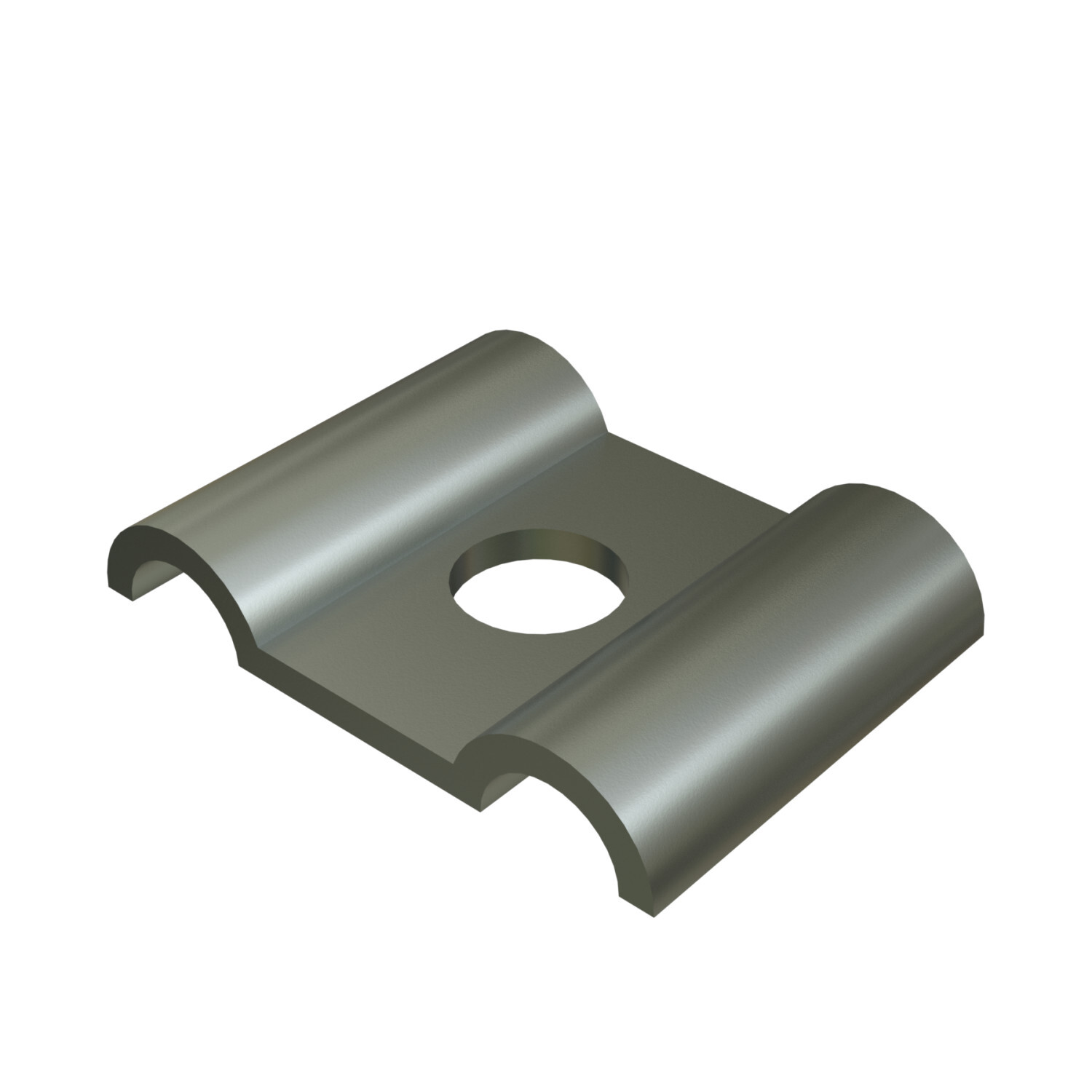 A-SERIES TUBING CLAMP, 3/8", 3/8", 13/16"x 1/4"x 1-1/2", EG