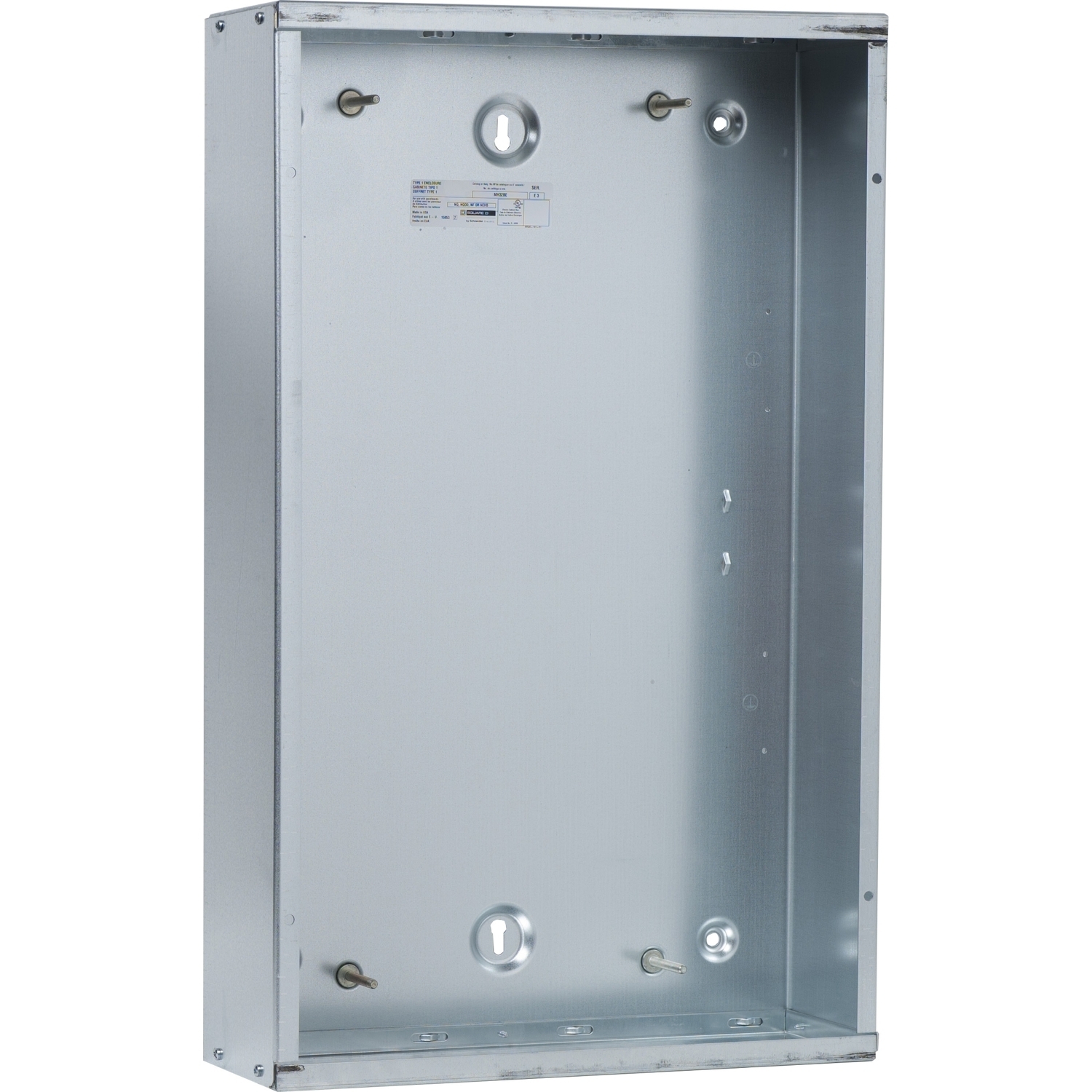 Panelboard enclosure box, NQ/NF, Type 1, 20in W x 92in H x 5.75in D