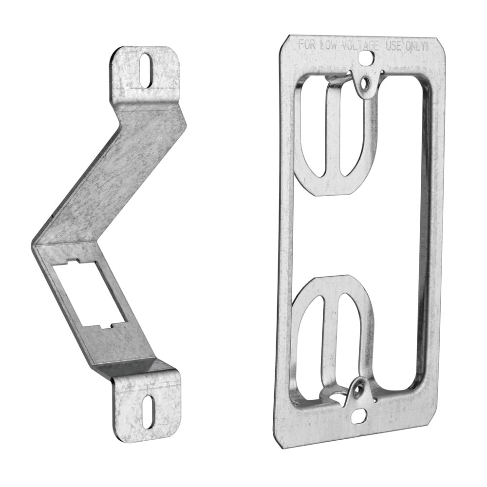 Quickport In-Wall Bracket Kit, Includes One Bracket And One Single Gang Wallplate Mounting Bracket