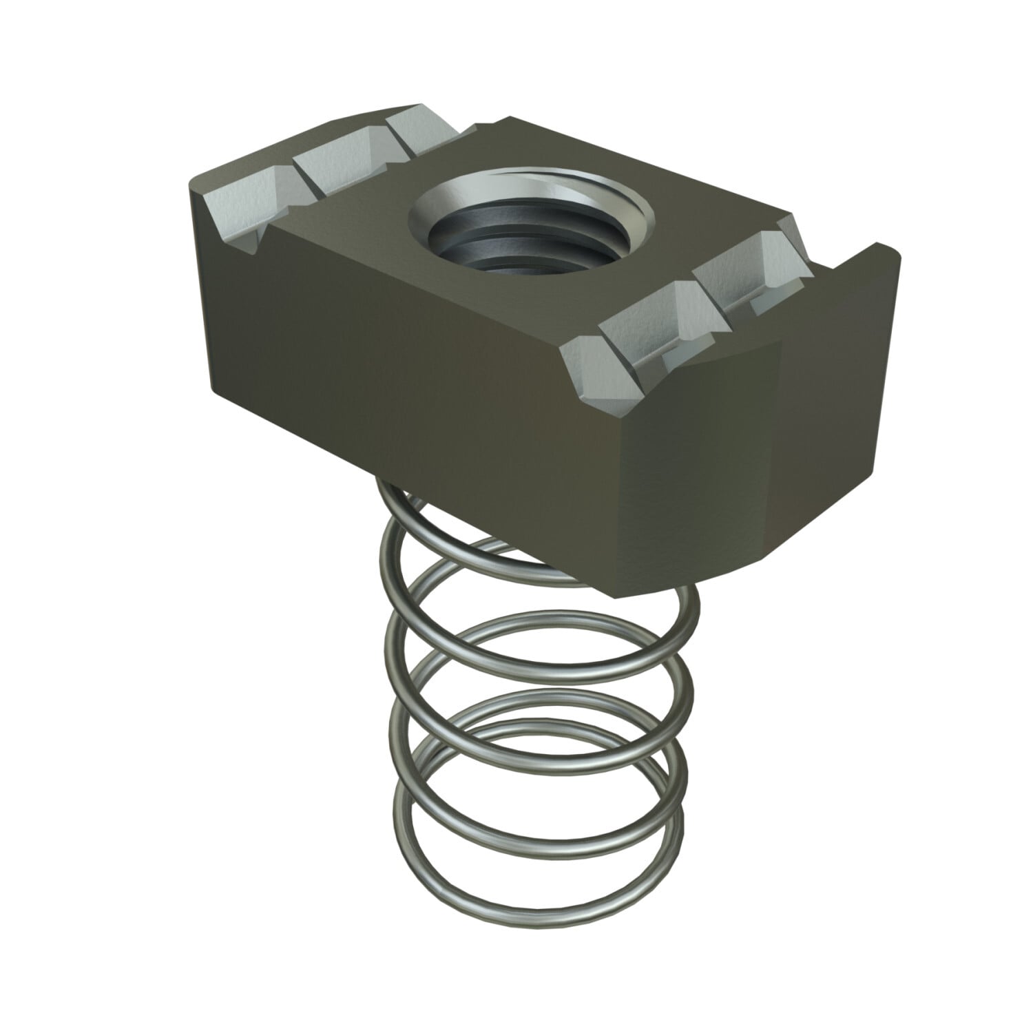 PS-RS-3/8-DF, Unistrut Defender Channel Nut, 3/8 Inch