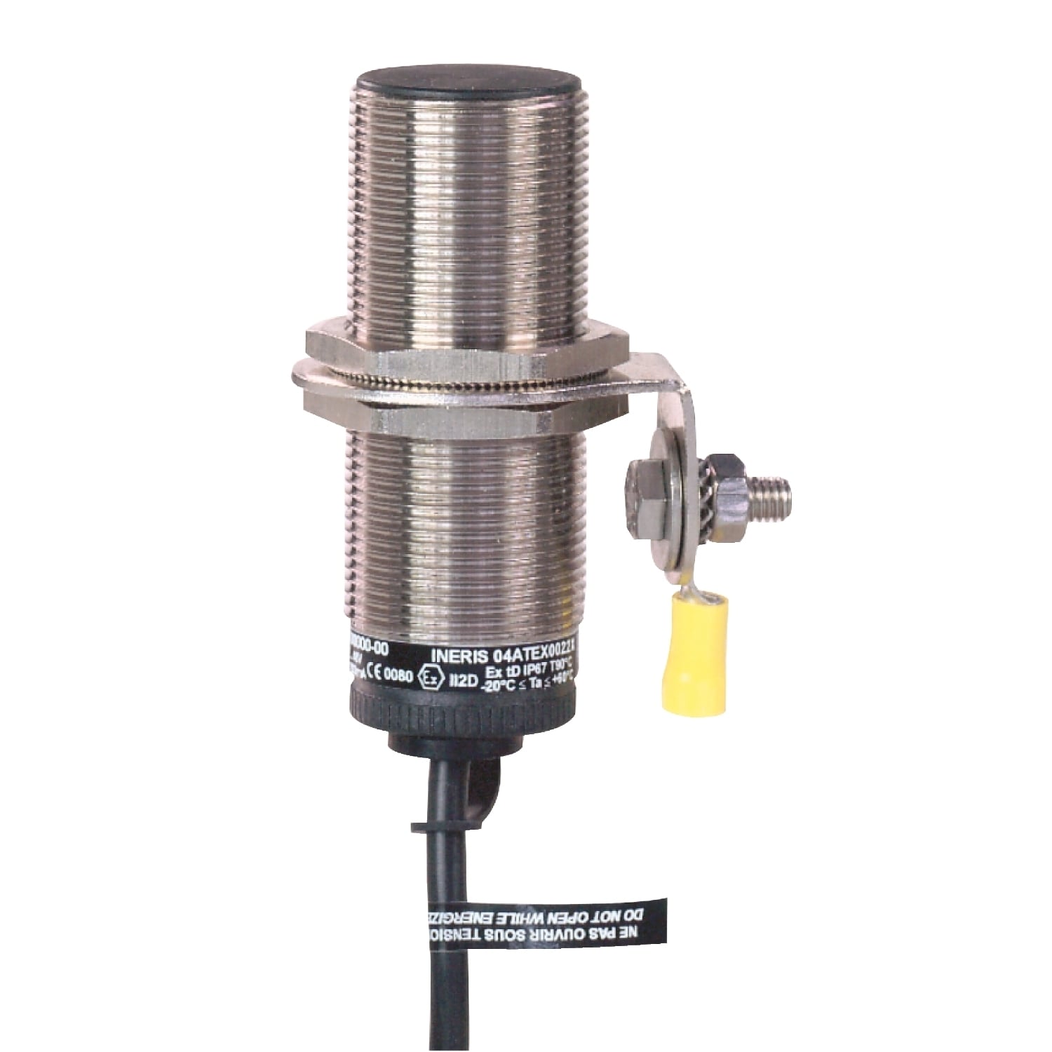 Rotation monitoring for hazardous area dust, M30, Sn10mm, 6...150c/mn, NC, cable 10 m