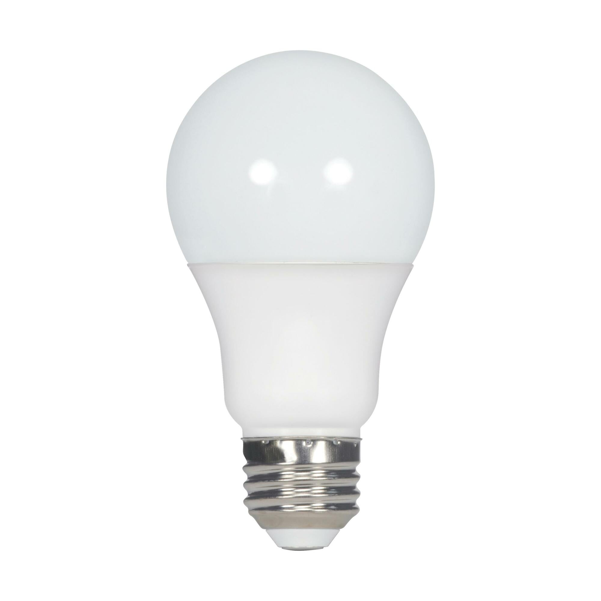 9.5 Watt A19 LED Lamp - Frosted - 5000K Medium Base - 220 Degree Beam Angle - 120 Volts - Non-Dimmable