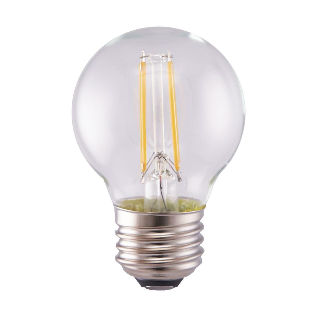 5.5 Watt G16 LED Lamp - Clear - Medium Base - 2700K - 500 Lumens - 120 Volts