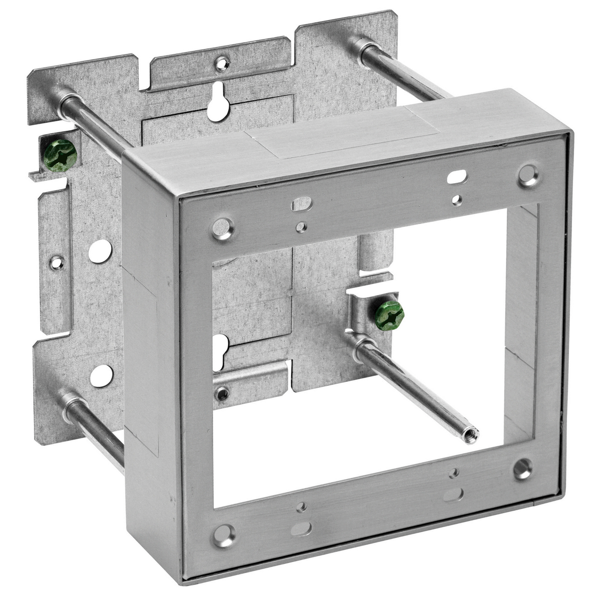 Metal Raceway Device Box, Double, Standard Depth, HBLALU2000 Series
