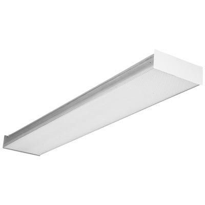 Square Basket Wraparound, Two lamps, 32W T8 (48''), 120V, T12 Electronic Ballast, 120V, SKU - 987210