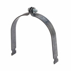 Eaton B-Line series pre-assembled O.D. pipe and conduit clamp, 0.0994" H x 5.8430" L x 1.25" W, Steel