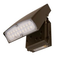 Octans 50-Watt LED Outdoor Adjustable Sconce, Bronze, 5000K