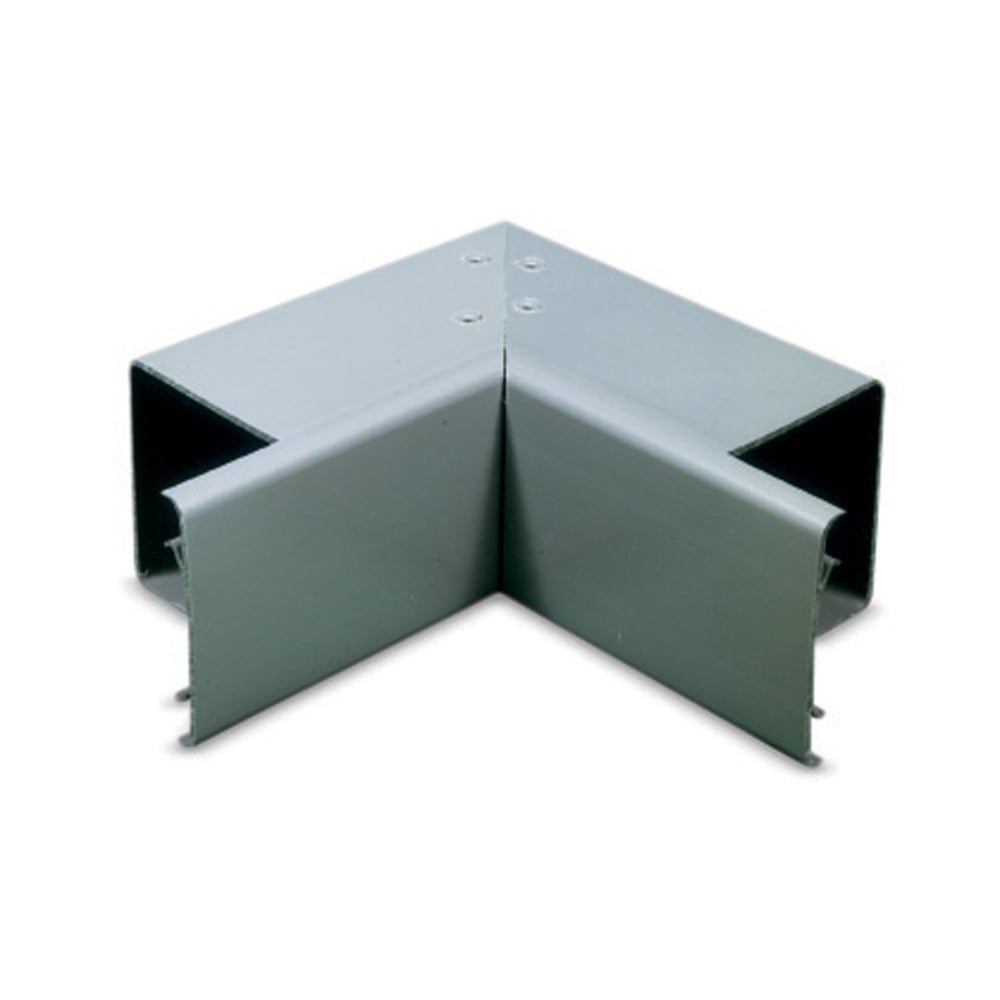 Wiresafe Fitting, 4 Inches  x 4 Inches, 90 Degree Bend, Internal Clip-on Cover