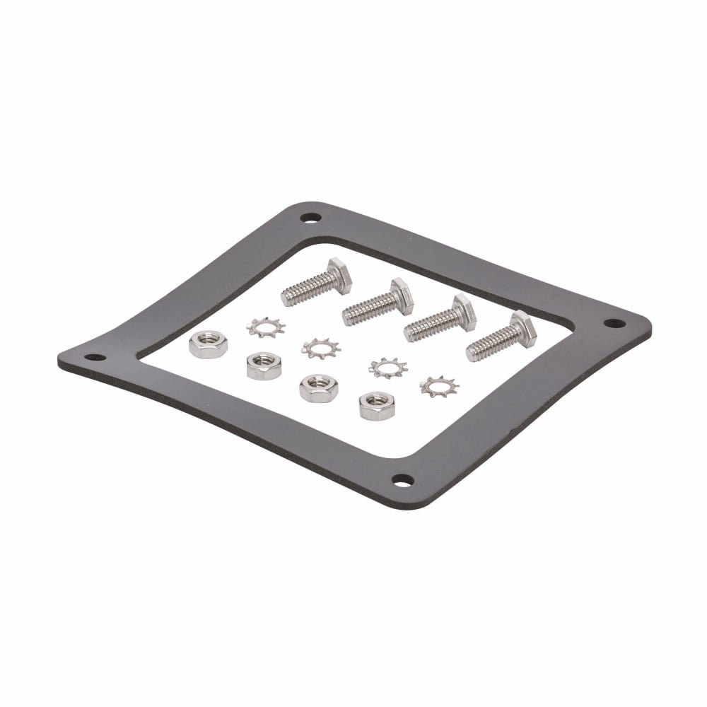 Eaton B-Line series gasket kit, Feed through, Gasket kit, NEMA 4X, Stainless steel, Brushed finish