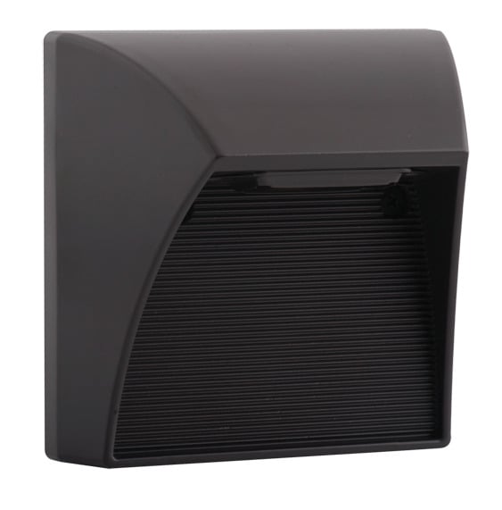 Landscape 155 Lumens Steplight 5 Inches Square 5W Neutral Led Bronze