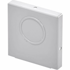 Eaton B-Line series wireway end, Wireway end, NEMA 1, Steel, ANSI 61 gray painted, 4" X 4"