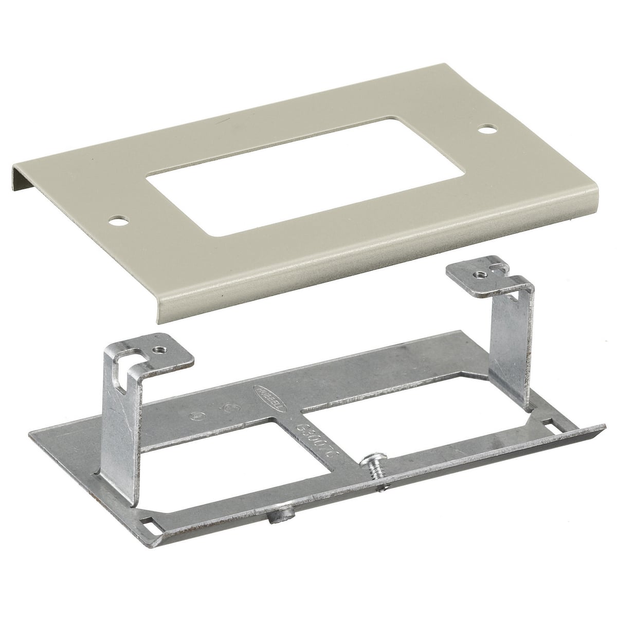 Metal Raceway Plate, Receptacle Opening, HBL3000 Series