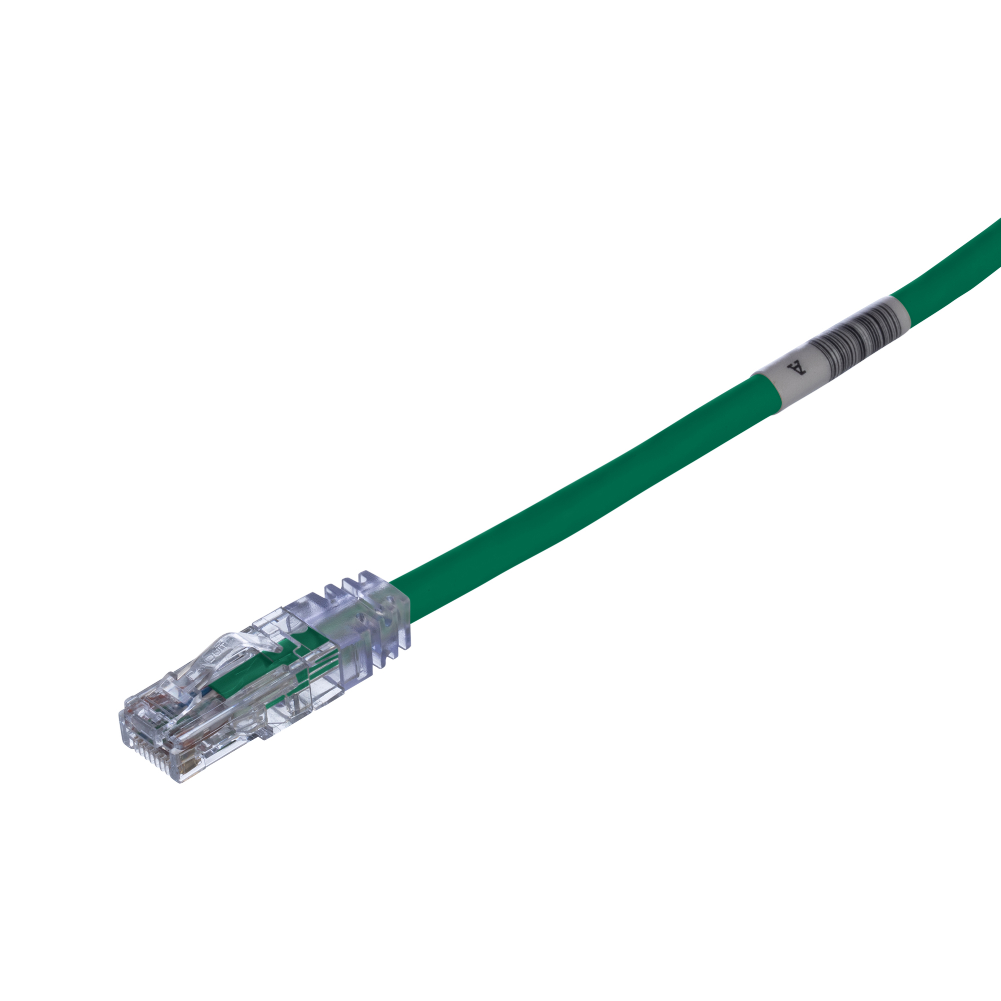 Copper Patch Cord, Cat 6, Green UTP Cabl