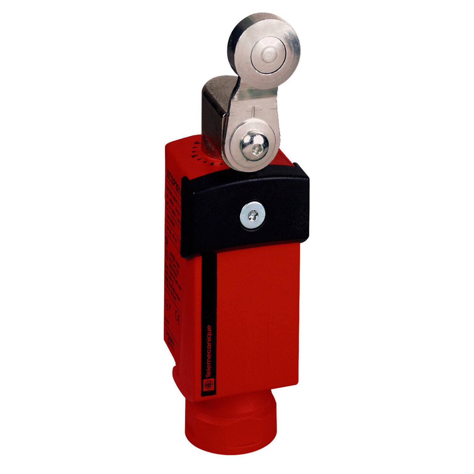Safety limit switch, Telemecanique Safety switches XCS, plastic, rotary lever, 2NC+1 NO, 1 entry tapped 1/2" NPT