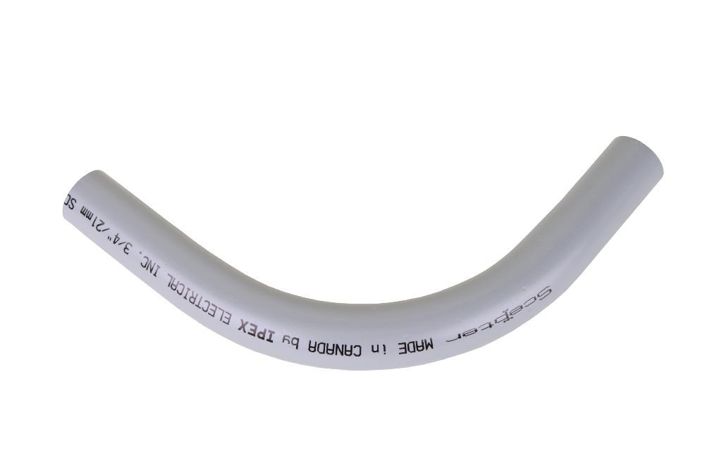 1 1/4"x90D PVC STD ELBOW SPxSP SCH80 SCEPTER/KRALOY