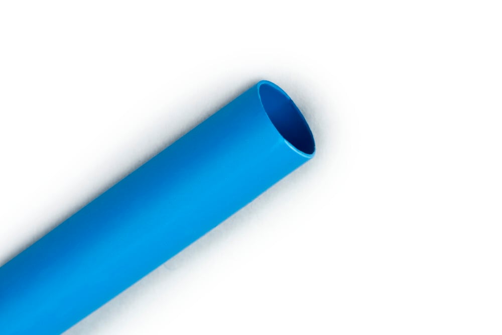 Heat Shrink Thin-Wall Tubing, 1/4 Inch, Blue, 200 ft Spool
