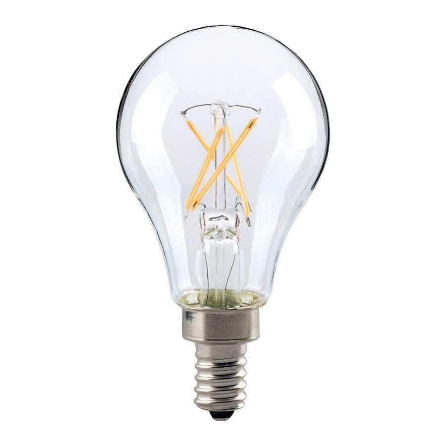 5.5 Watt - A15 LED Lamp - Clear - 2700K - Candelabra Base - 120 Volts