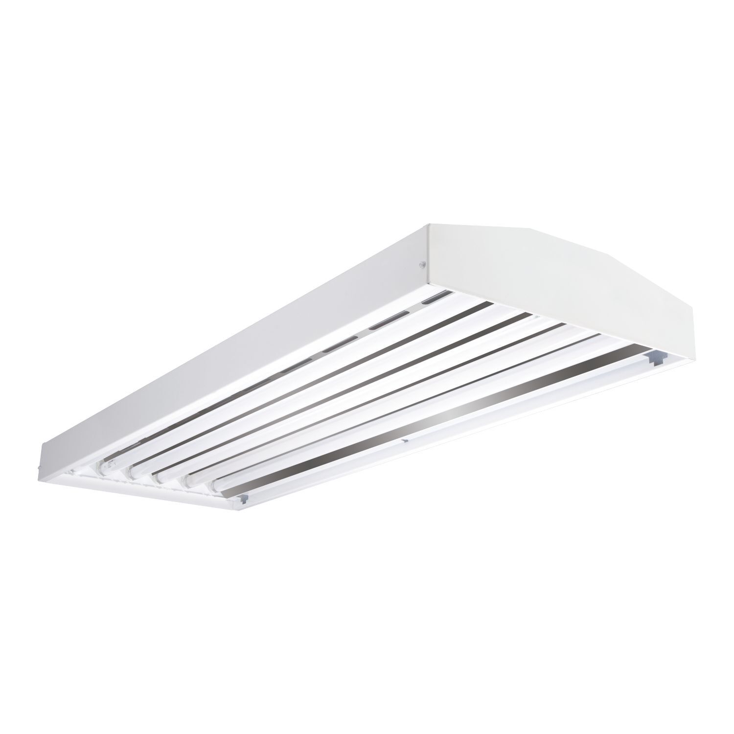 (6) 54W T5HO Program Start, 120-277V, Uplight, High Temp Ballast, V-hangers provided