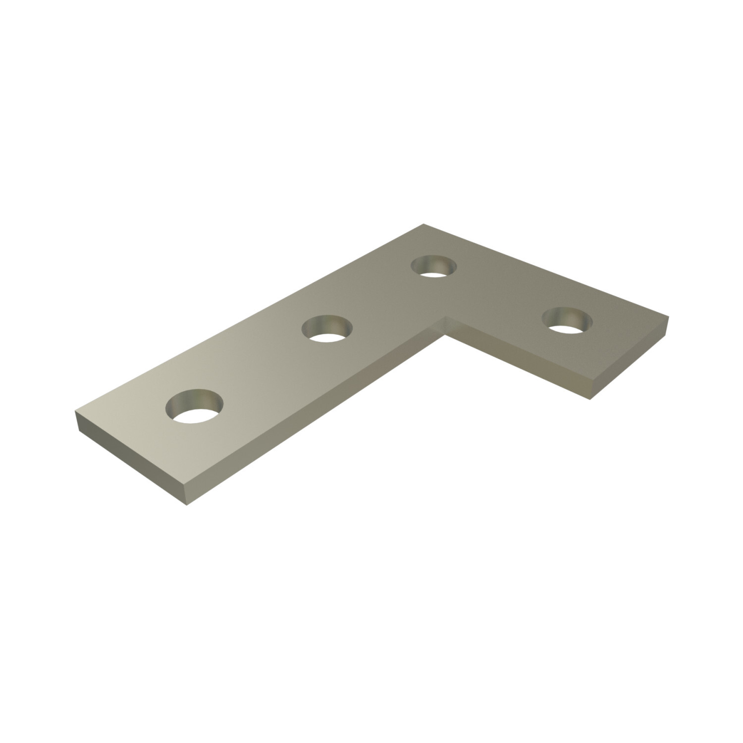 UNISTRUT FITTING, 5-3/8"x 1/4"x 3-1/2", SS
