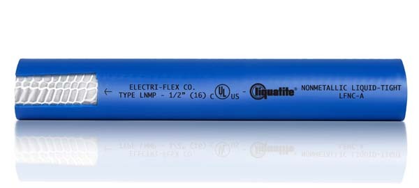 LNMP 11, Blue, 1 Inch 100 Foot Carton Food Grade Nonmetallic Liquidtight Conduit