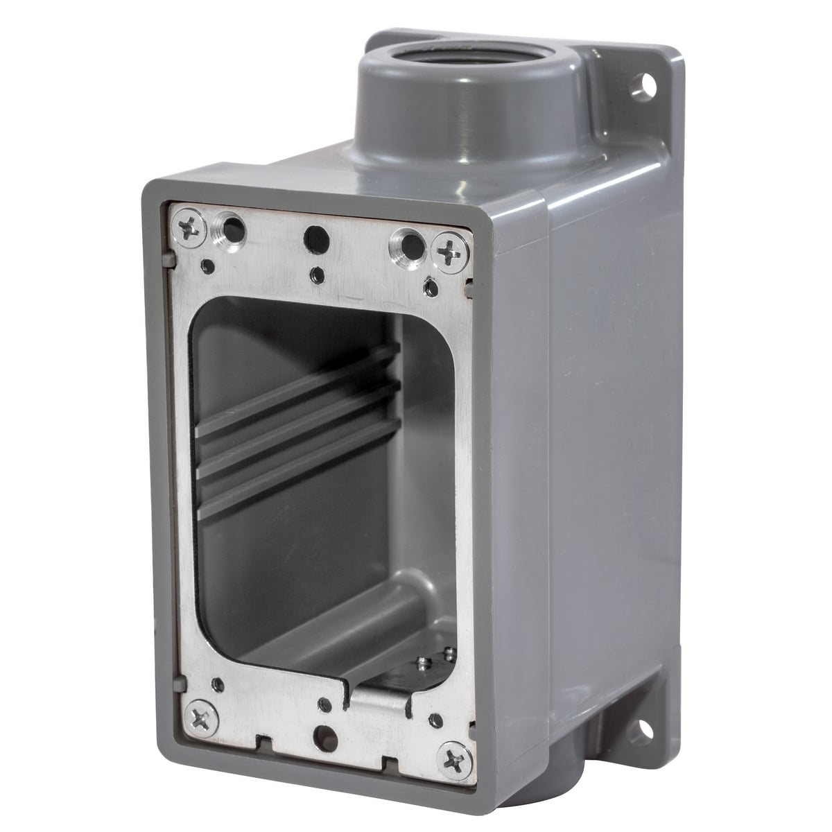 Watertight Series, FD Box, 3/4" NPT, Gray