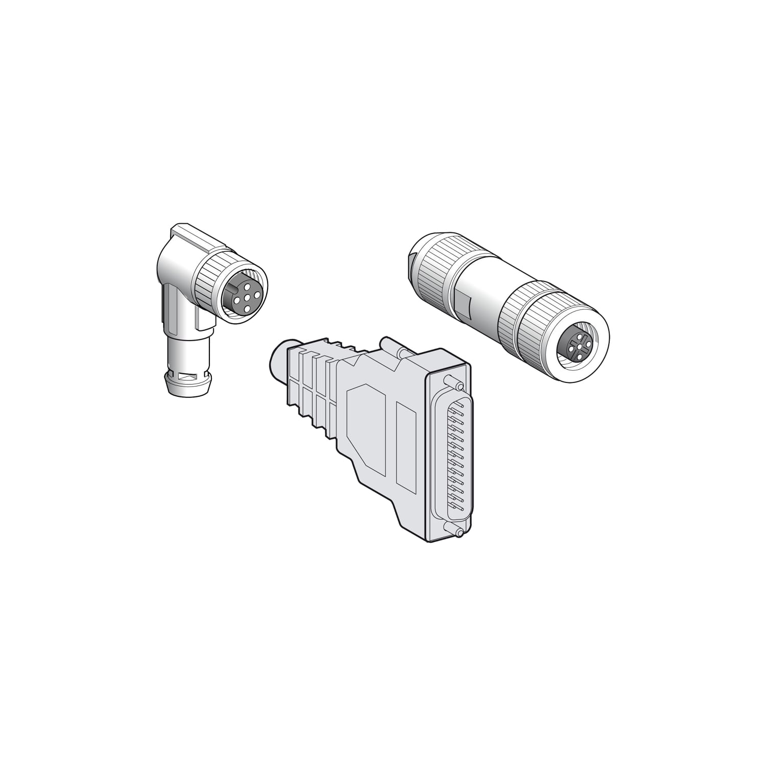 Harmony GTO, DC Power Supply Connector for Magelis Terminals