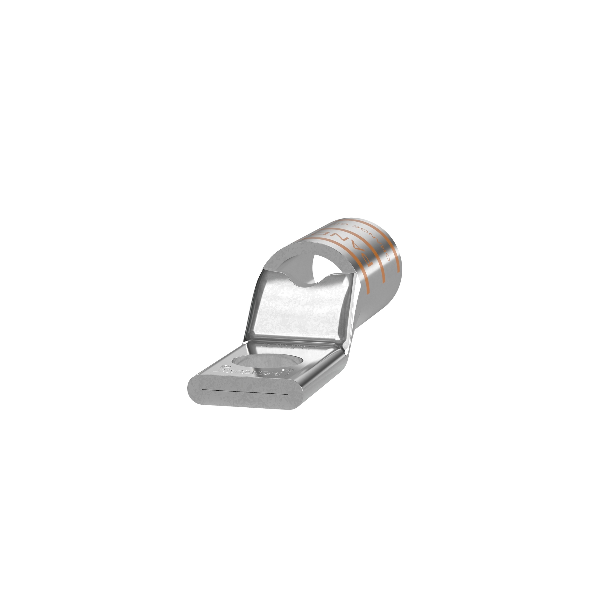 Pan-Lug LCAN3/0-56-X Comp. Lug, 3/0, Narrow, Tin Plt Copper, Strt, 0.31" Stud