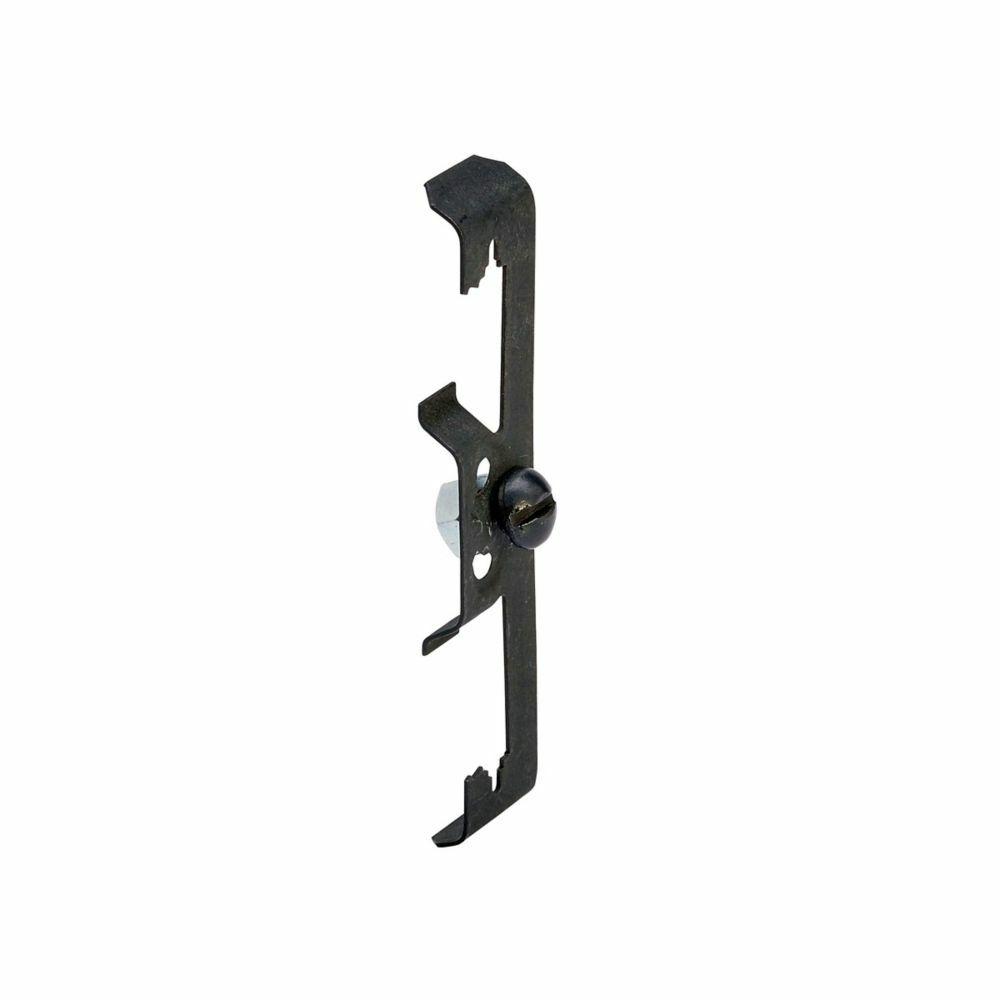 Eaton B-Line series all threaded rod and drop wire supports, Conduit and cable, Flange, 1" Height, 1" Length, 1" Width, 0.03lbs, Rod and wire fasteners, .38" Min mount size, .44" Max mount size