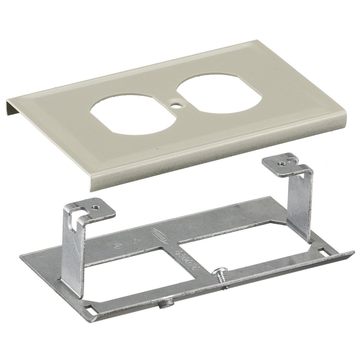 Metal Raceway Plate, Duplex Opening, HBL3000 Series