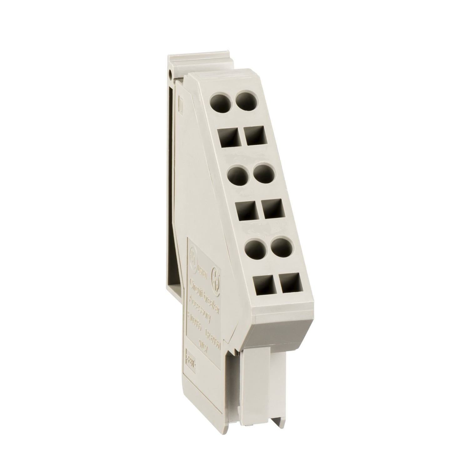 6 wires terminal block, MasterPact MTZ1/MTZ2/MTZ3, fixed, spare part