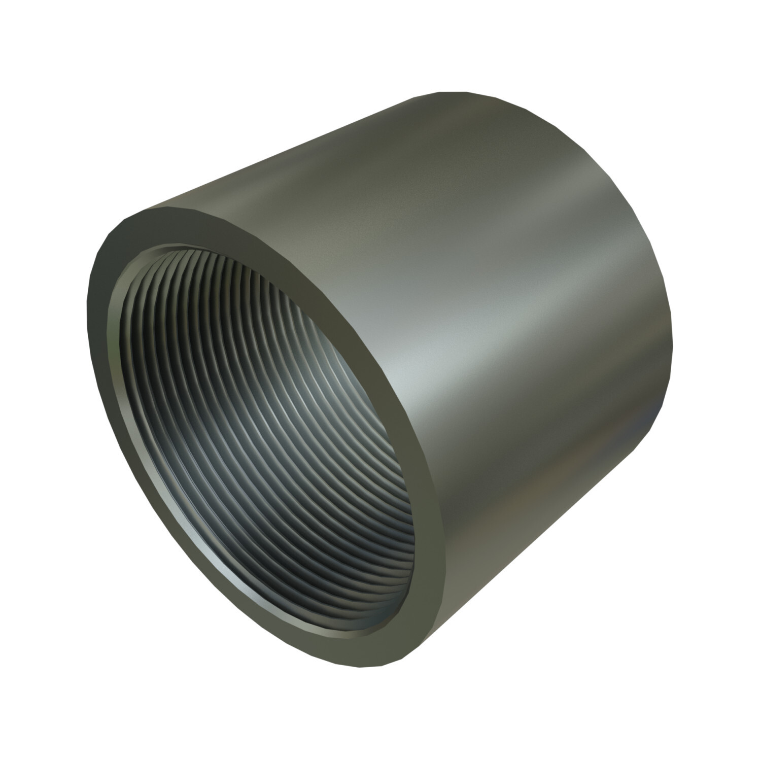 4" Coupling, Galvanized Rigid Conduit, GRC, Galvanized Steel
