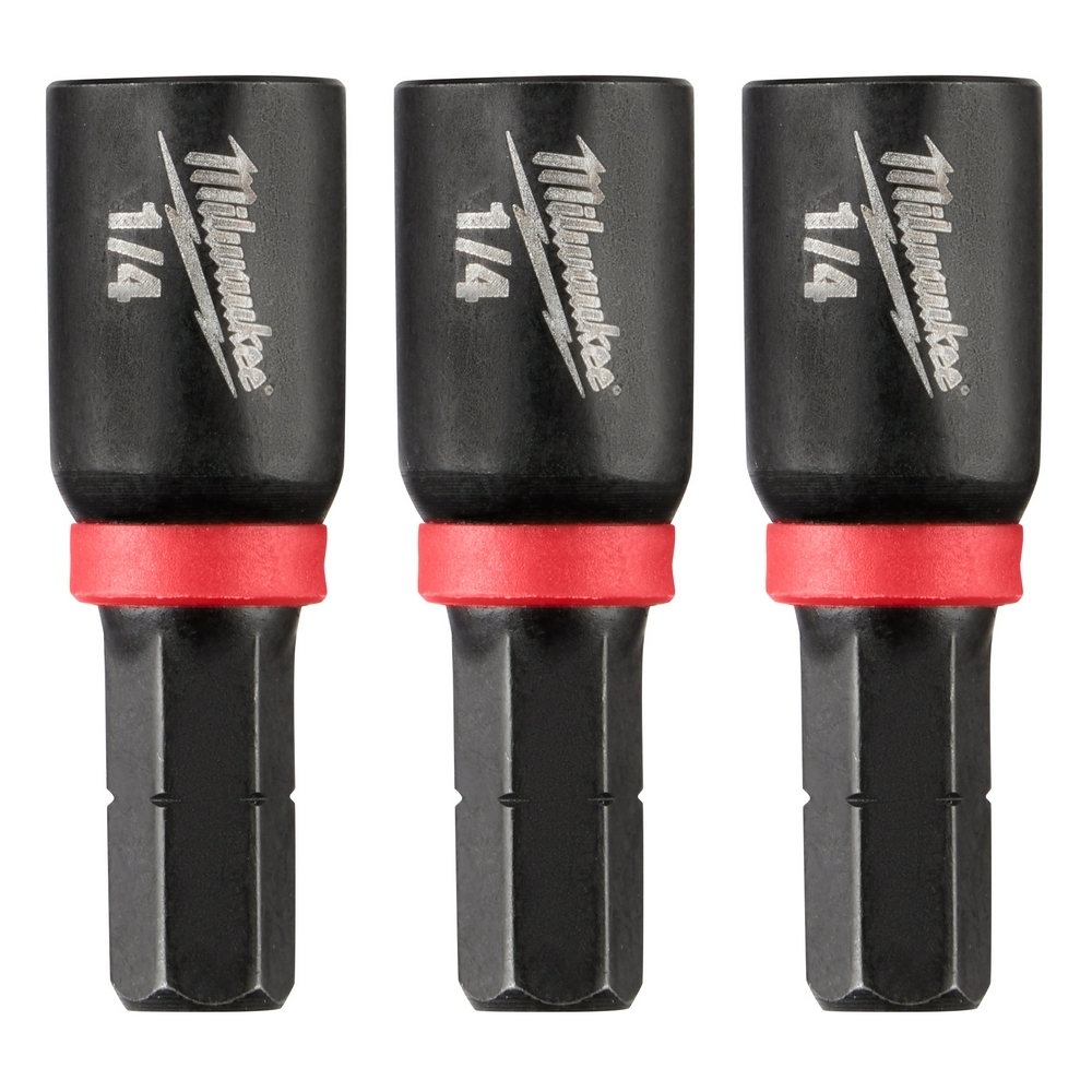 SHOCKWAVE 1/4 in. Insert Nut Driver 3PK