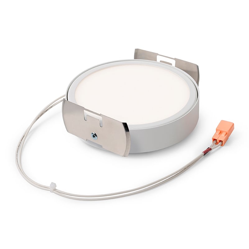 Philips Lightolier LyteCaster LED Downlight and Adjustable luminaires provide comfortable, quality illumination for new construction and renovation spaces.  LyteCaster's  shallow height and modular design make it a versatile lighting option.  It is available in 4" (650 lm), 5" (1000 lm), and 6" (1500 lm) aperture sizes.  The 5" is also available with a warm glow dimming effect from 2700K-2200K that delivers 700 lm.