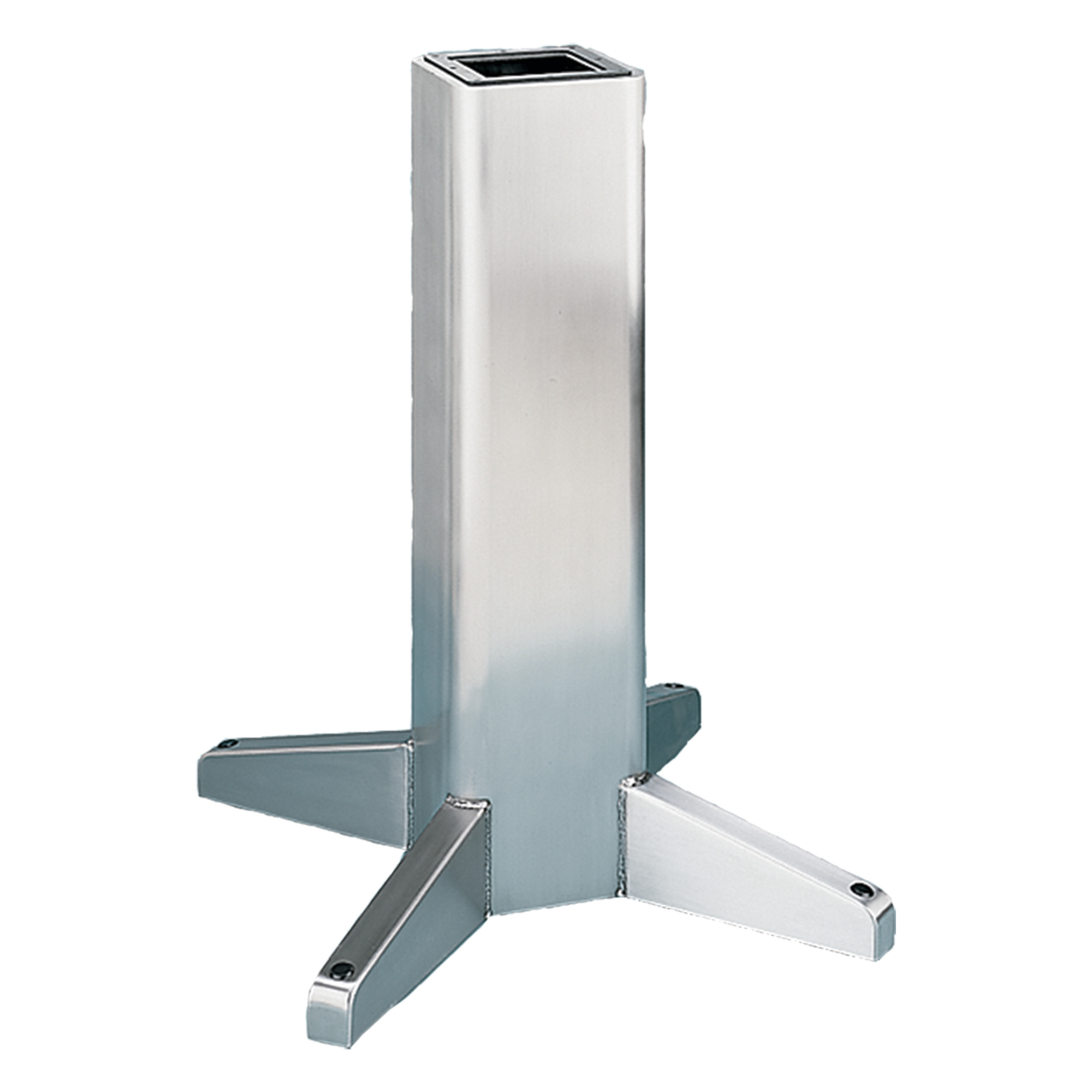 Pedestal with Leg, 36.00x8.00x8.00, Brushed, SS304