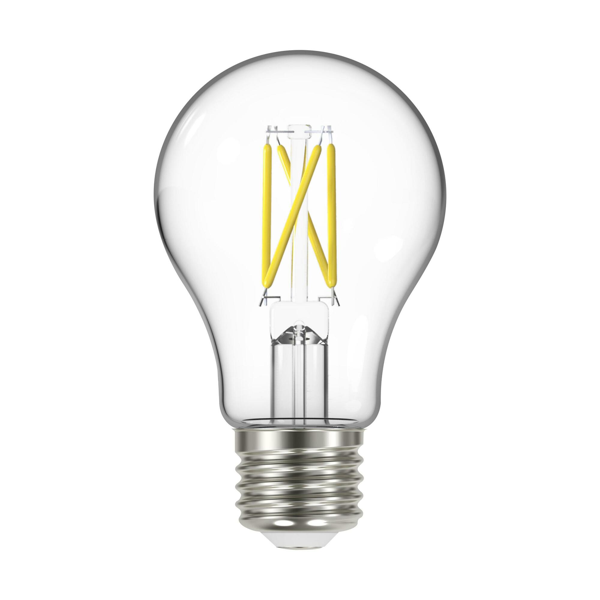 6.5 Watt A19 LED Lamp - Dusk to Dawn With PhotoCell - 2700K - Medium Base - 320 Degree Beam Angle - 120 Volts