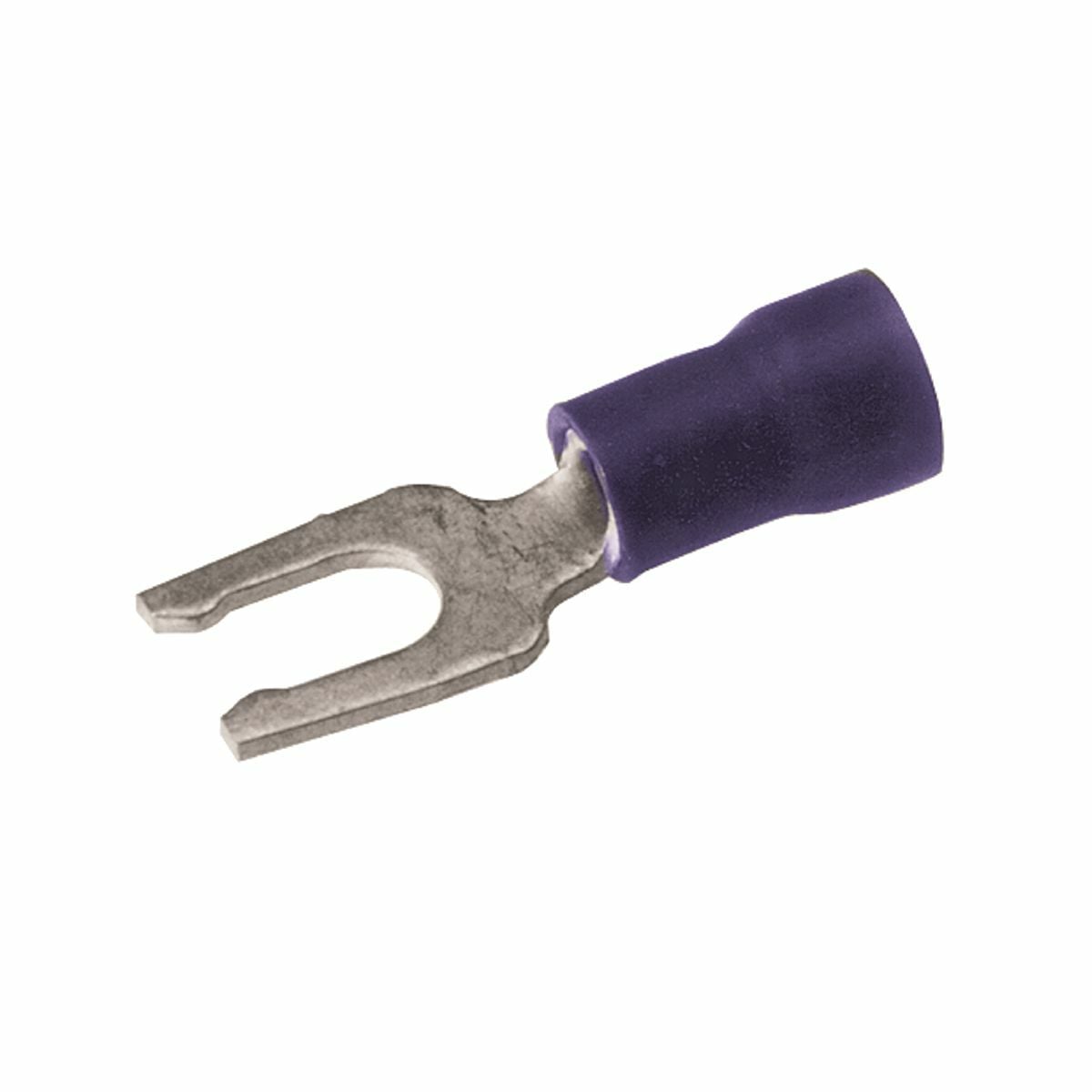 Snap Fork Tongue Terminal, CU Conductor Range: 16-14 AWG, .81 IN L.