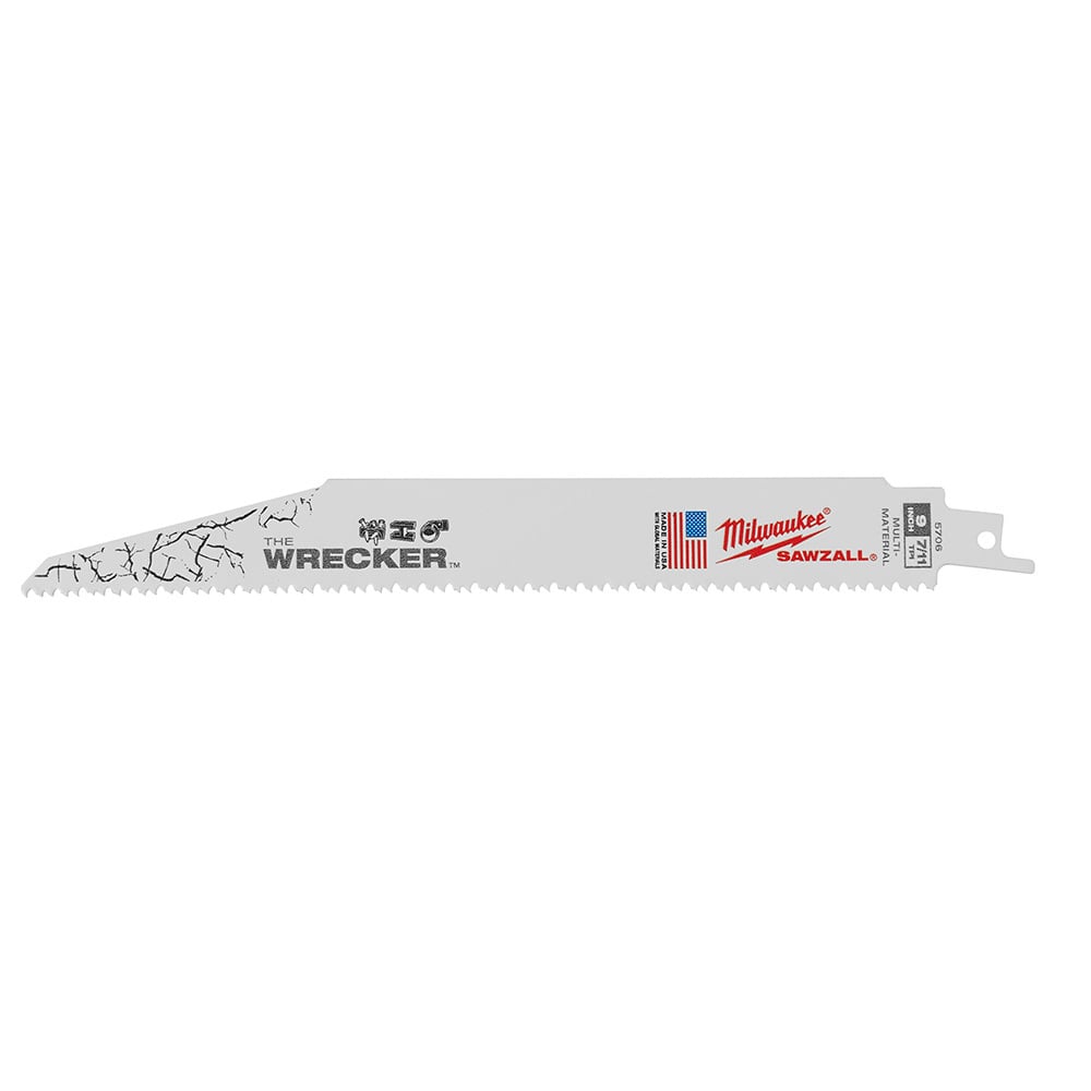 The Wrecker Multi-Material SAWZALL Blade 9 in. 7/11TPI 5 pk