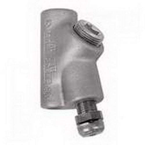 Vertical Drain Seal Fitting, 1 inch, FNPT x FNPT, Gray Iron