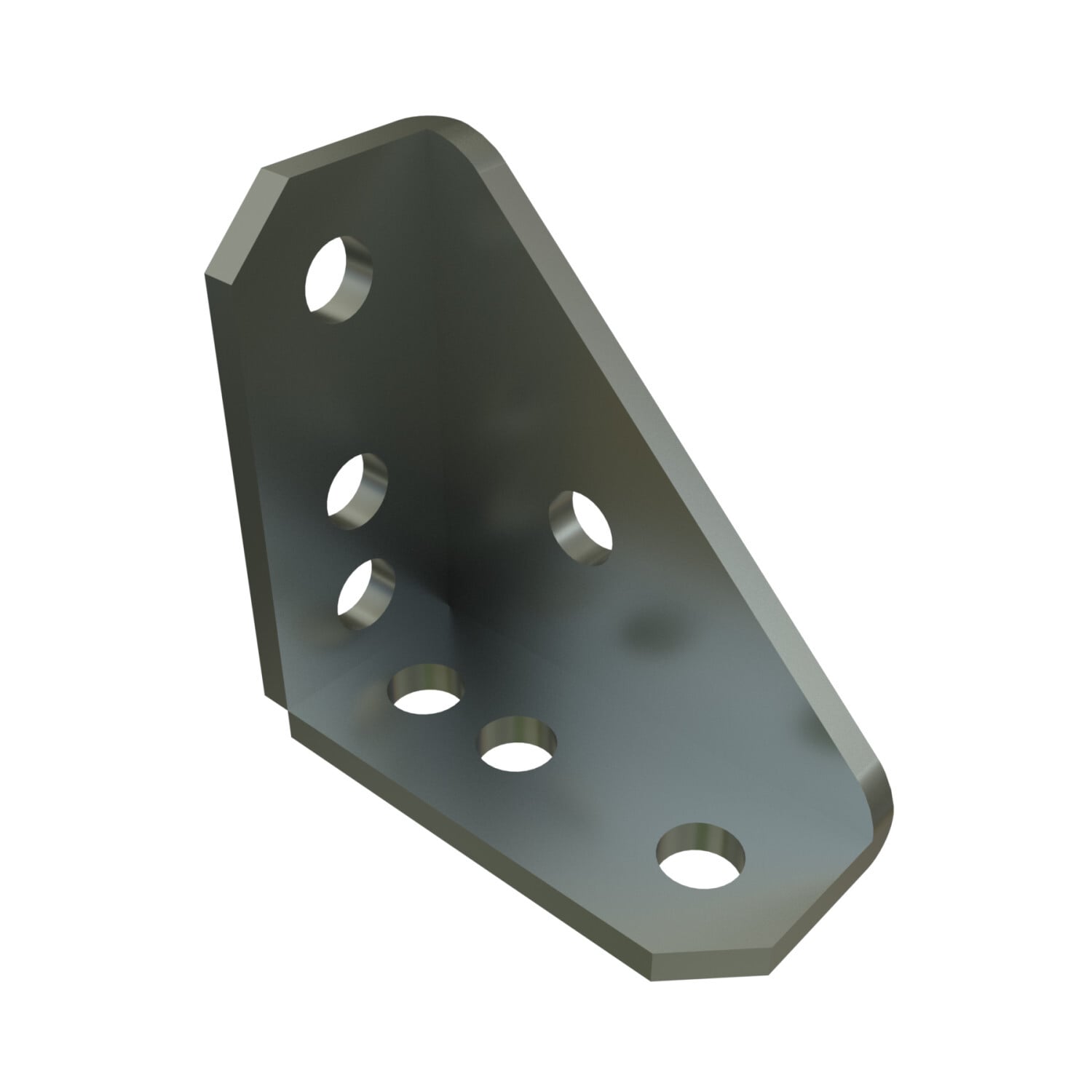 UNISTRUT FITTING, 1-5/8"x 4"x 4", EG