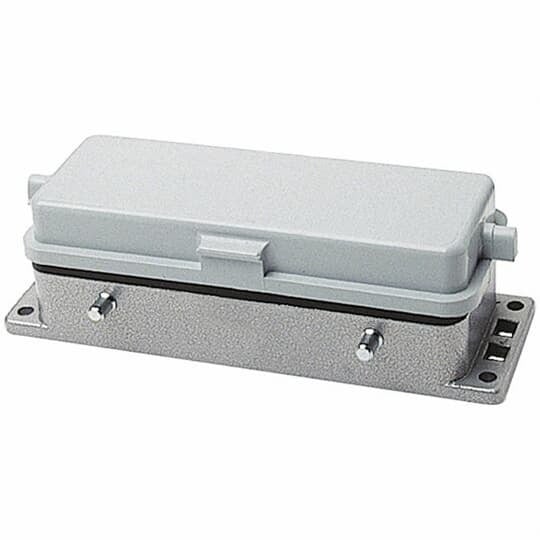 Double post panel base with access cover for use with series B24, T24, K12, C6, D40 and DD72.