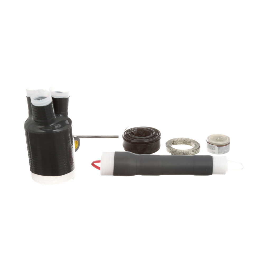 3M(TM) Cold Shrink QT-III, 3 Conductor Termination Kit 7624-T-110-3W, 0.92-1.18 in (23.4-30.0 mm) Cable Insulation O.D.
