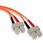 Fiber Patch Cord: 62.5/125 UM Multimode (Om1) Duplex Riser-Rated (3MM Zipcord). SC To SC, 3 Meters Length (Polarity Is A-b). Cable Color - Orange