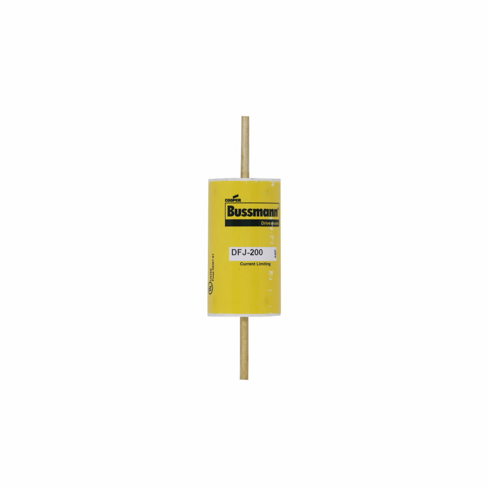 Eaton Bussmann series DFJ high speed fuse, 600 Vac or less, 450 Vdc or less, 150A, 200 kAIC at 600 Vac, 100 kAIC 450 Vdc, Non Indicating, High speed fuse, Class J, Melamine tube